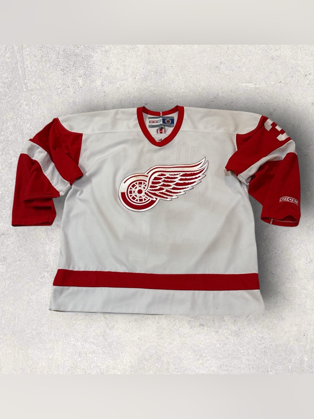 Curtis Joseph CCM Detroit Red Wings Jersey Mens Small Vintage 90s Size XL